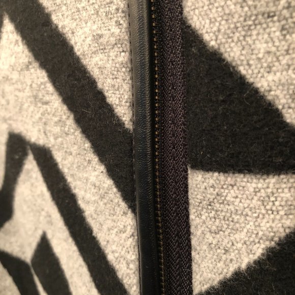 Mod Soia Kyo Geometric Style Shift Coat Jacket - Picture 2 of 5